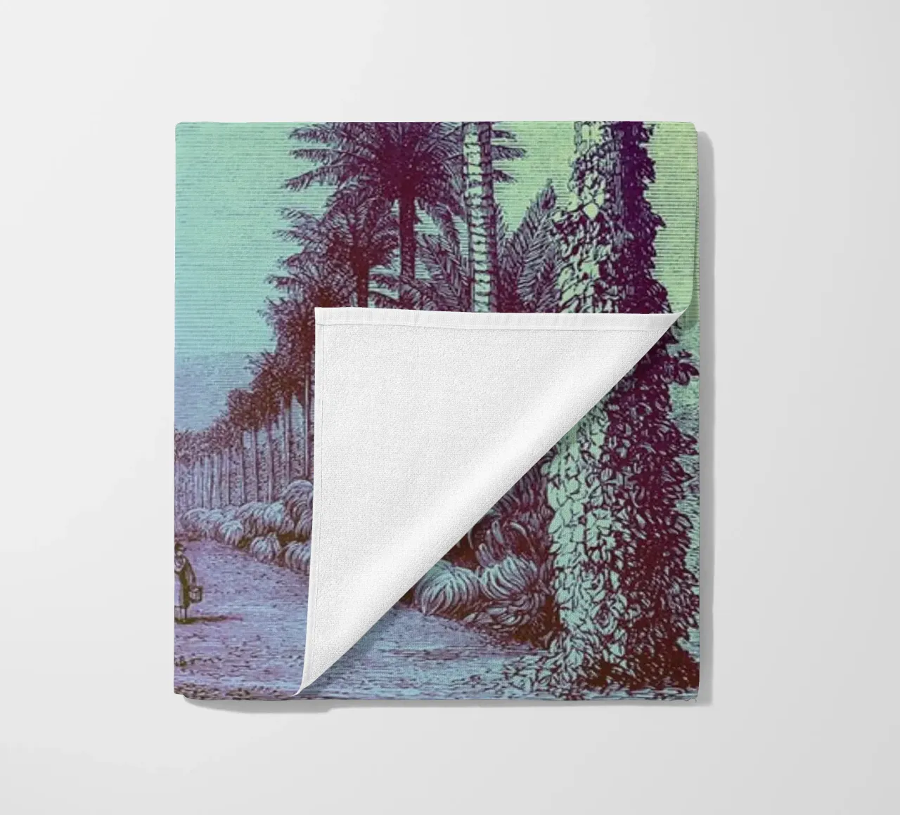 Palm Pop | Press Play Art Print Remix telo mare da Press Play Art Prints