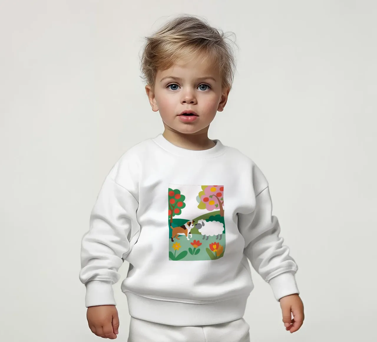 Cane e pecora felpa neonato da CUTE ANIMALS