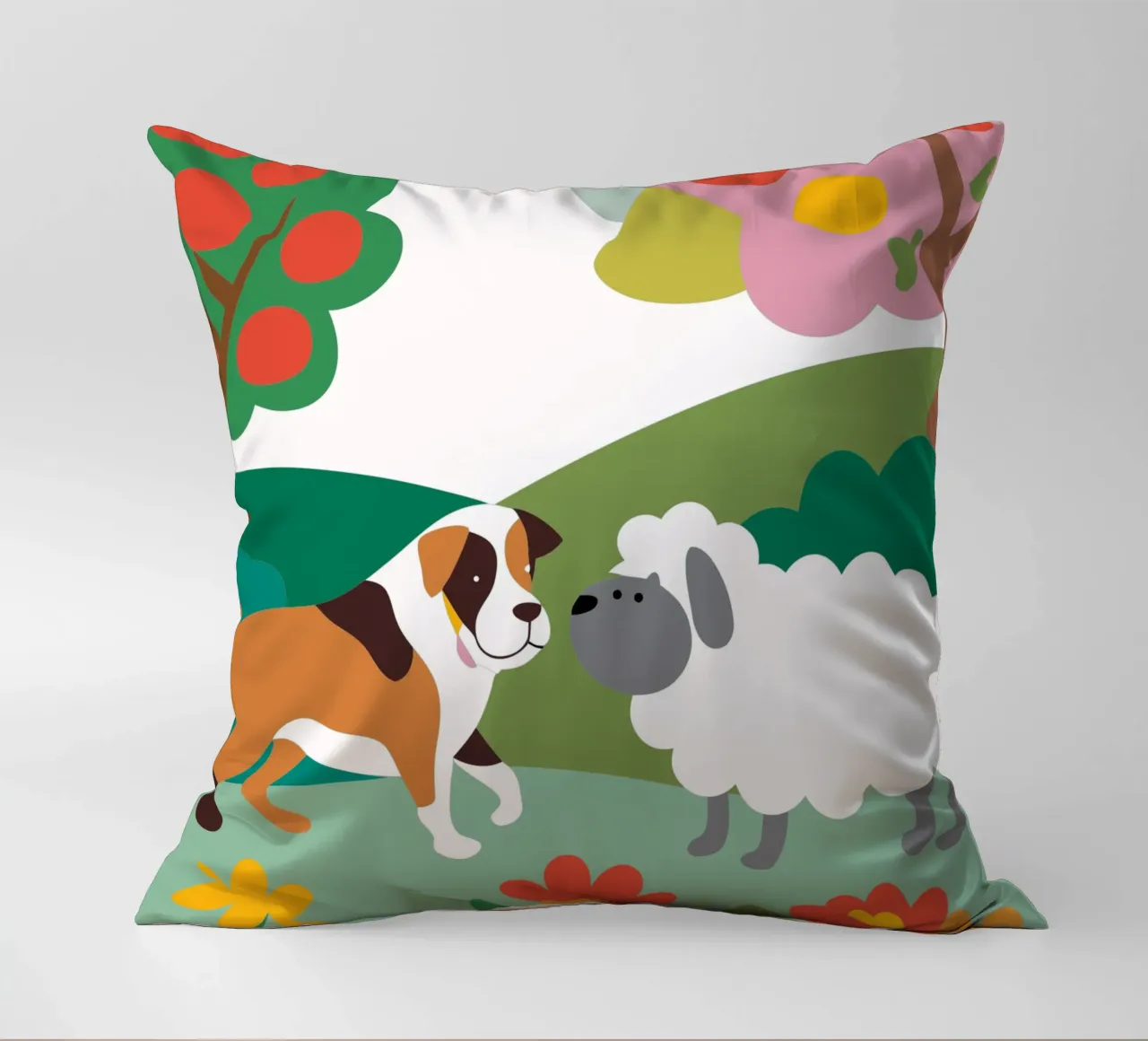 Cane e pecora cuscino da CUTE ANIMALS