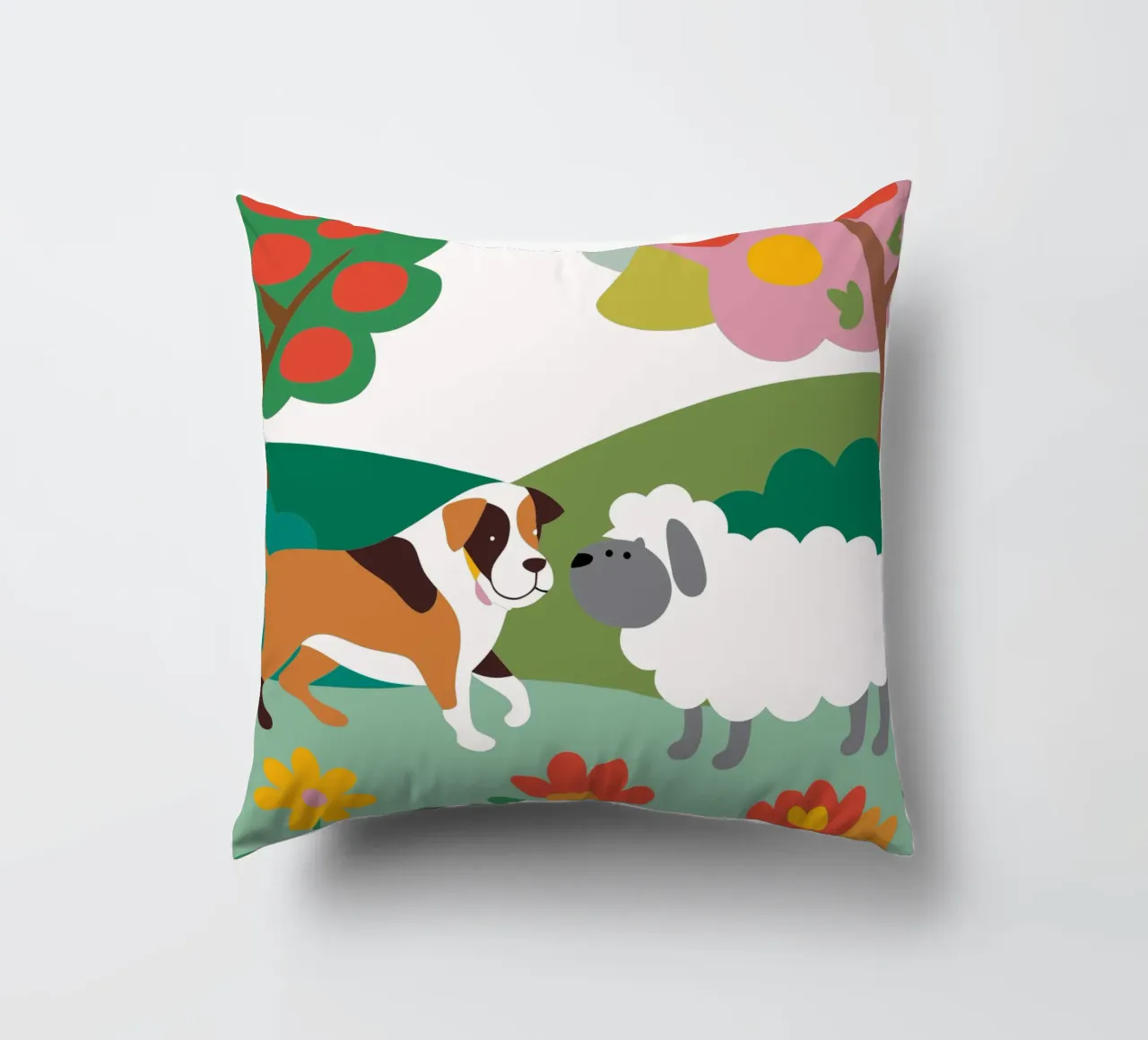 Cane e pecora cuscino da CUTE ANIMALS