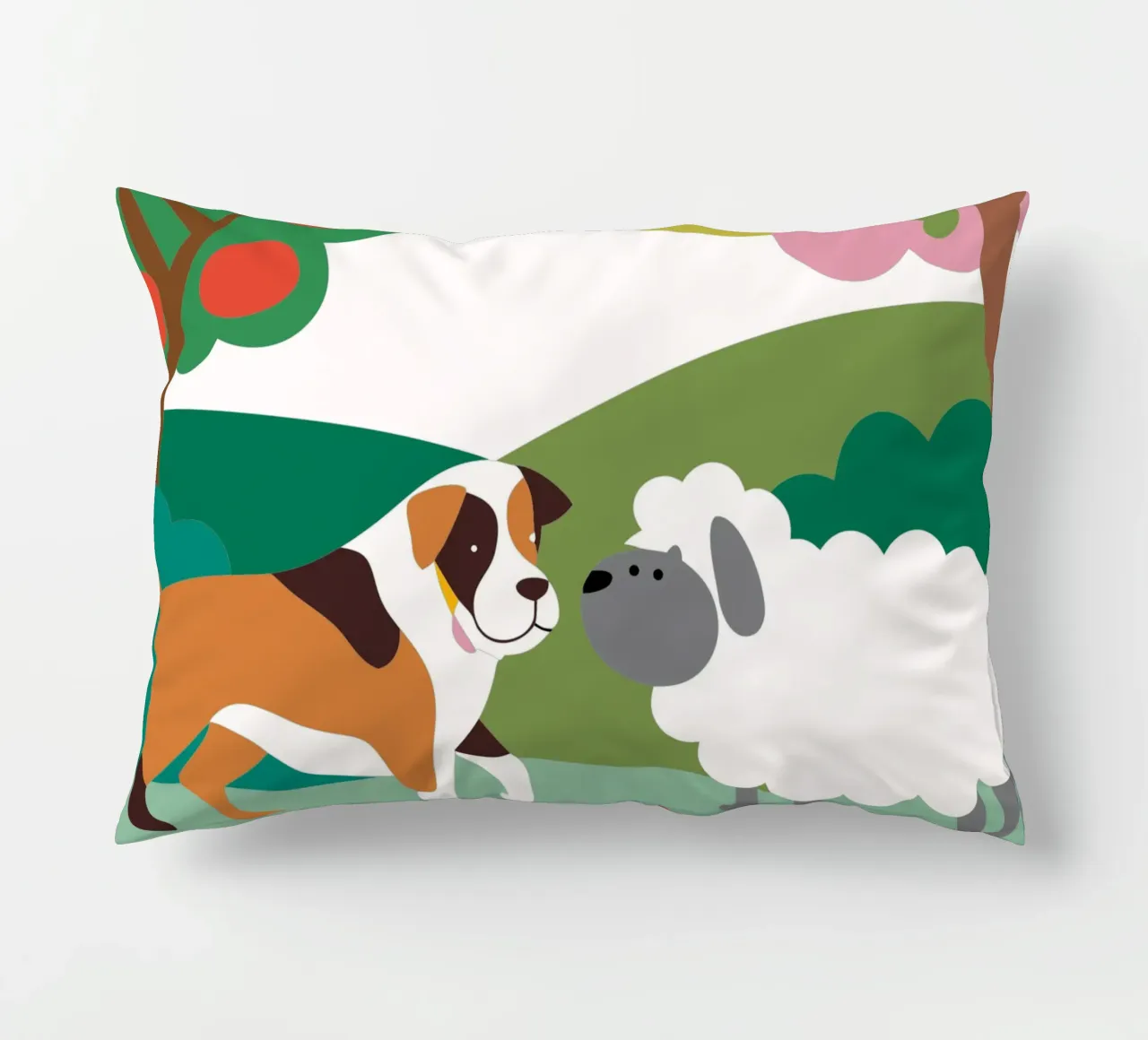 Cane e pecora cuscino da CUTE ANIMALS
