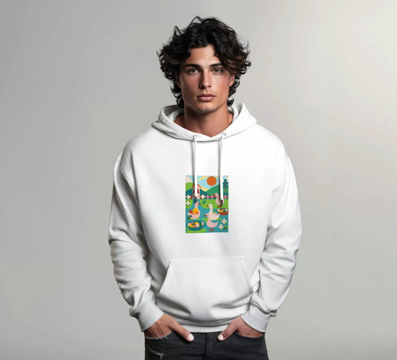Allevare anatre felpa con cappuccio da CUTE ANIMALS