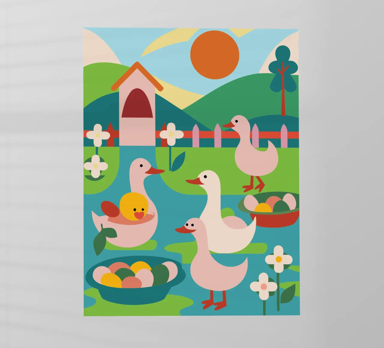 Allevare anatre pellicola backlit da CUTE ANIMALS