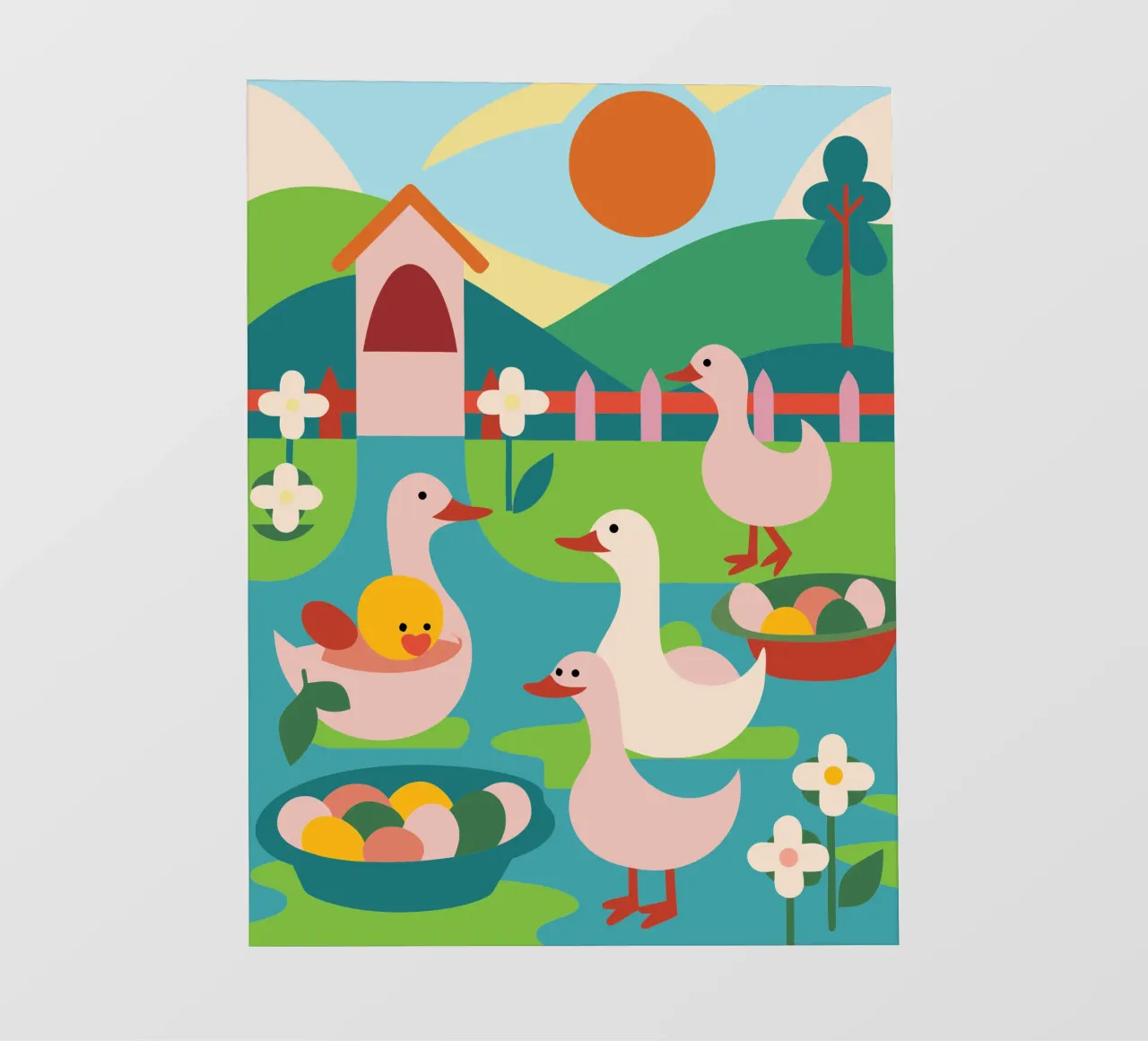 Allevare anatre pellicola backlit da CUTE ANIMALS
