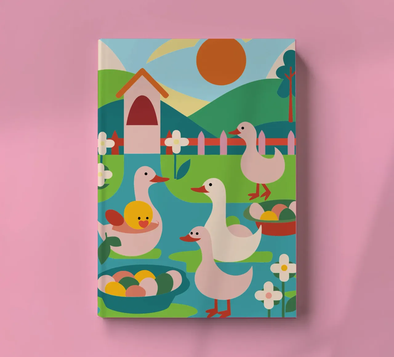 Raising Ducks notebook by CUTE ANIMALS