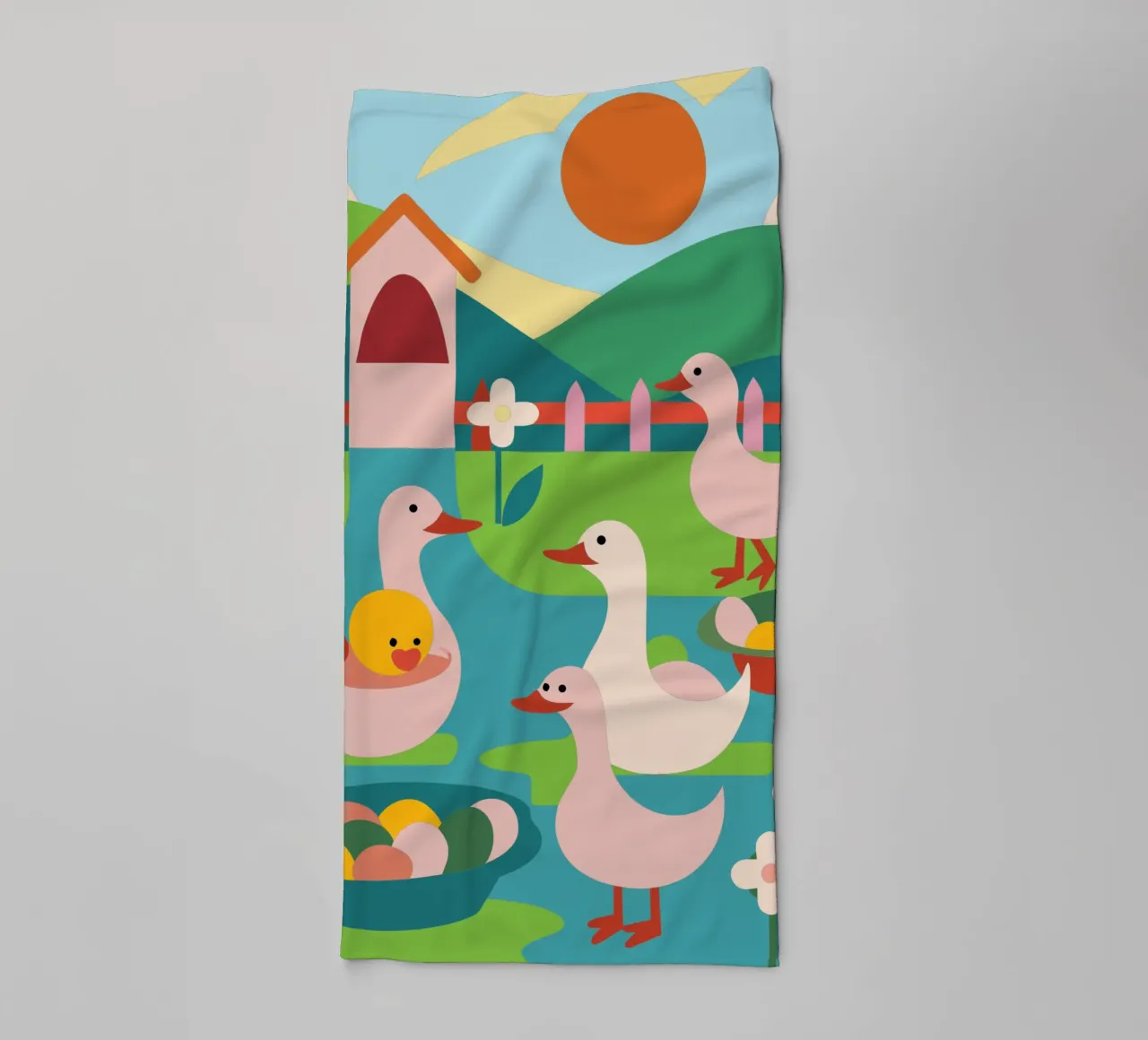 Allevare anatre asciugamano da bagno da CUTE ANIMALS