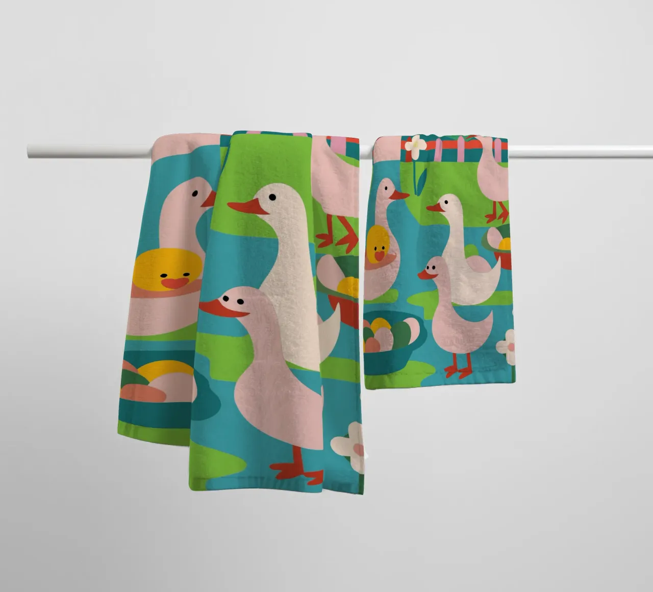 Allevare anatre asciugamano da bagno da CUTE ANIMALS