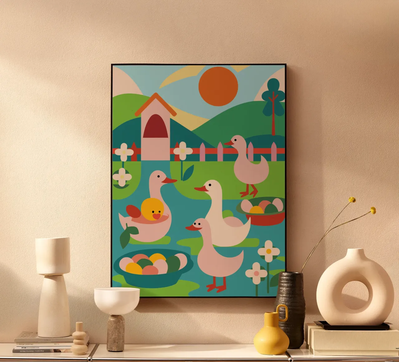 Allevare anatre alluminio dibond da CUTE ANIMALS
