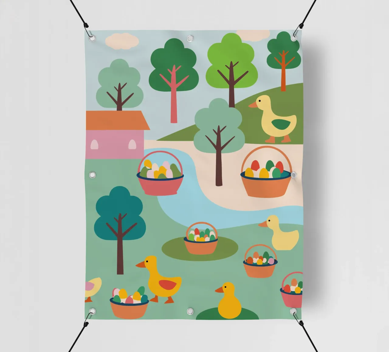 Allevare anatre telo in pvc da CUTE ANIMALS
