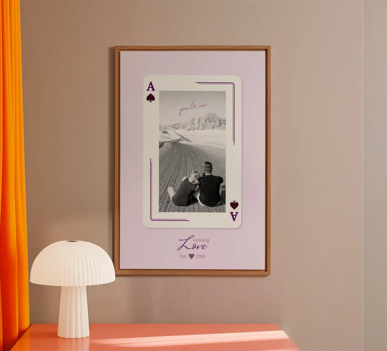 Playing life alluminio dibond da Personalizable Designs