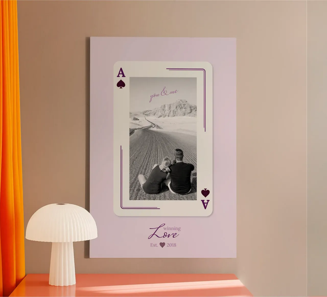 Playing life Leinwand von Personalizable Designs