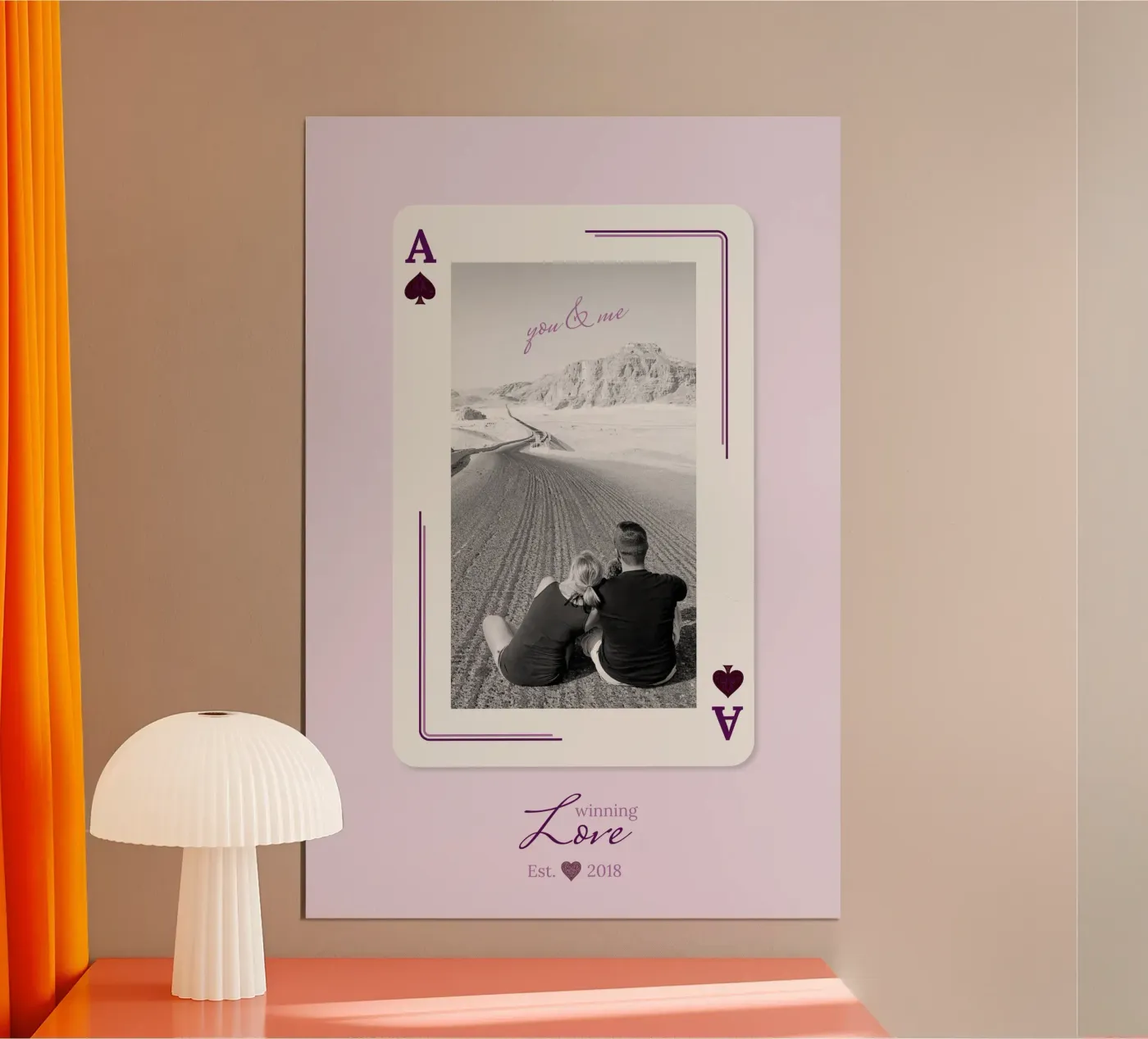 Playing life poster da Personalizable Designs