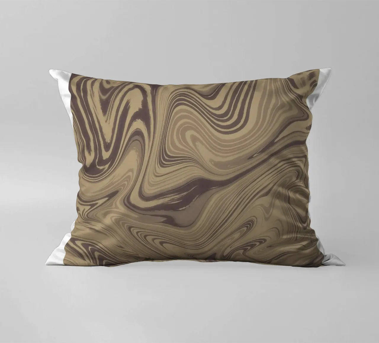Ram Abstract - Aardse werveling Zodiac Print kussen van NorwesClub