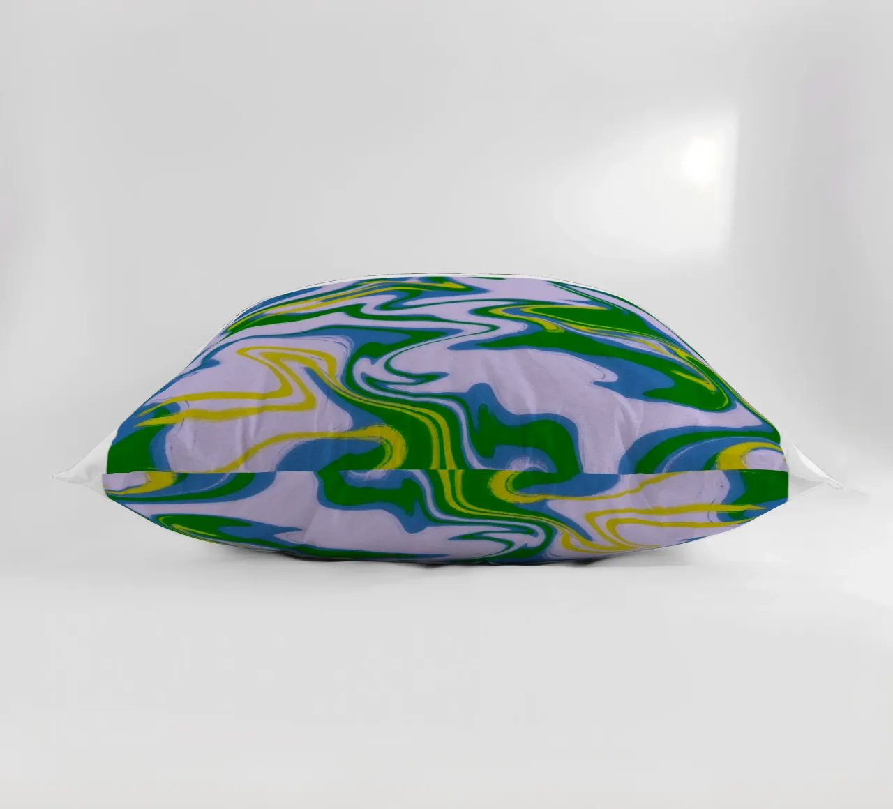 Maagd Abstract - Rustige Psychedelische Dierenriem Print kussen van NorwesClub