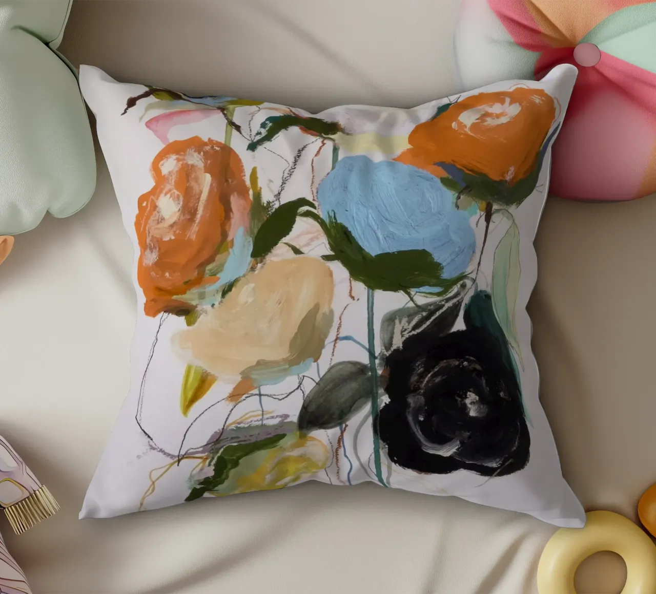 Bloom Series - No Wind cuscino da Leigh Viner