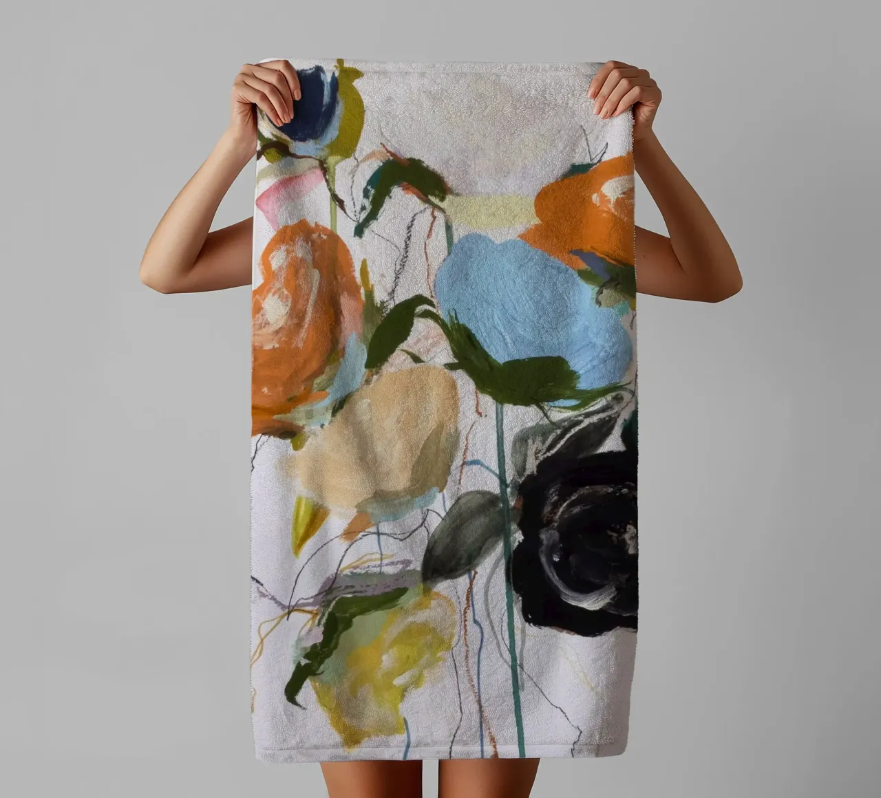 Bloom Series - No Wind asciugamano da bagno da Leigh Viner