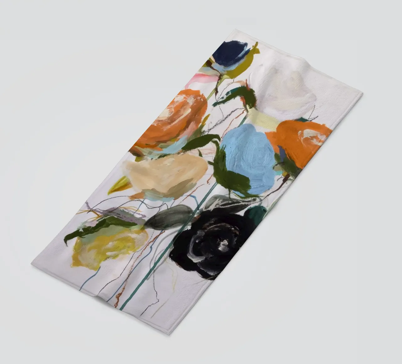 Bloom Series - No Wind toalla de playa de Leigh Viner
