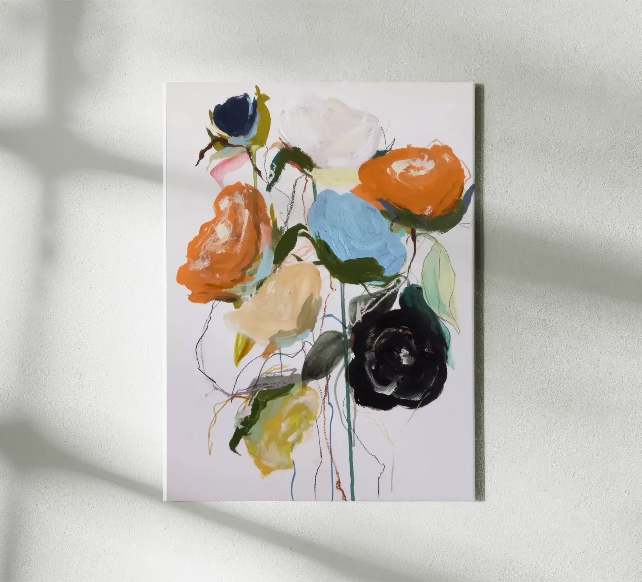 Bloom Series - No Wind tela con Cornice a cassetta da Leigh Viner