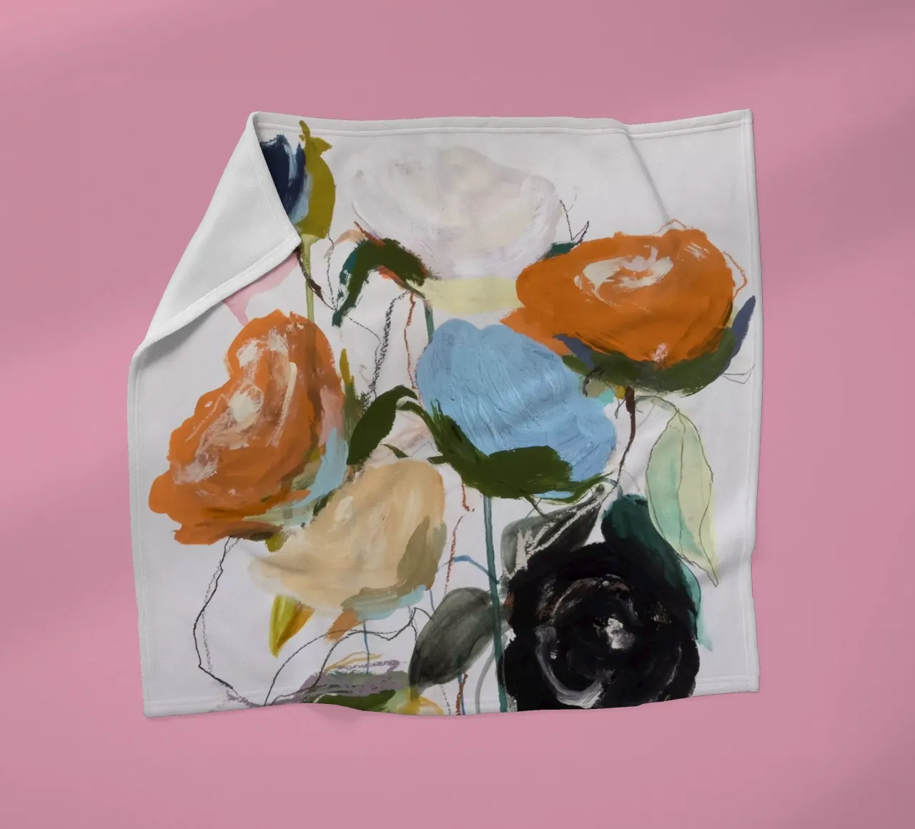 Bloom Series - No Wind coperta in pile da Leigh Viner