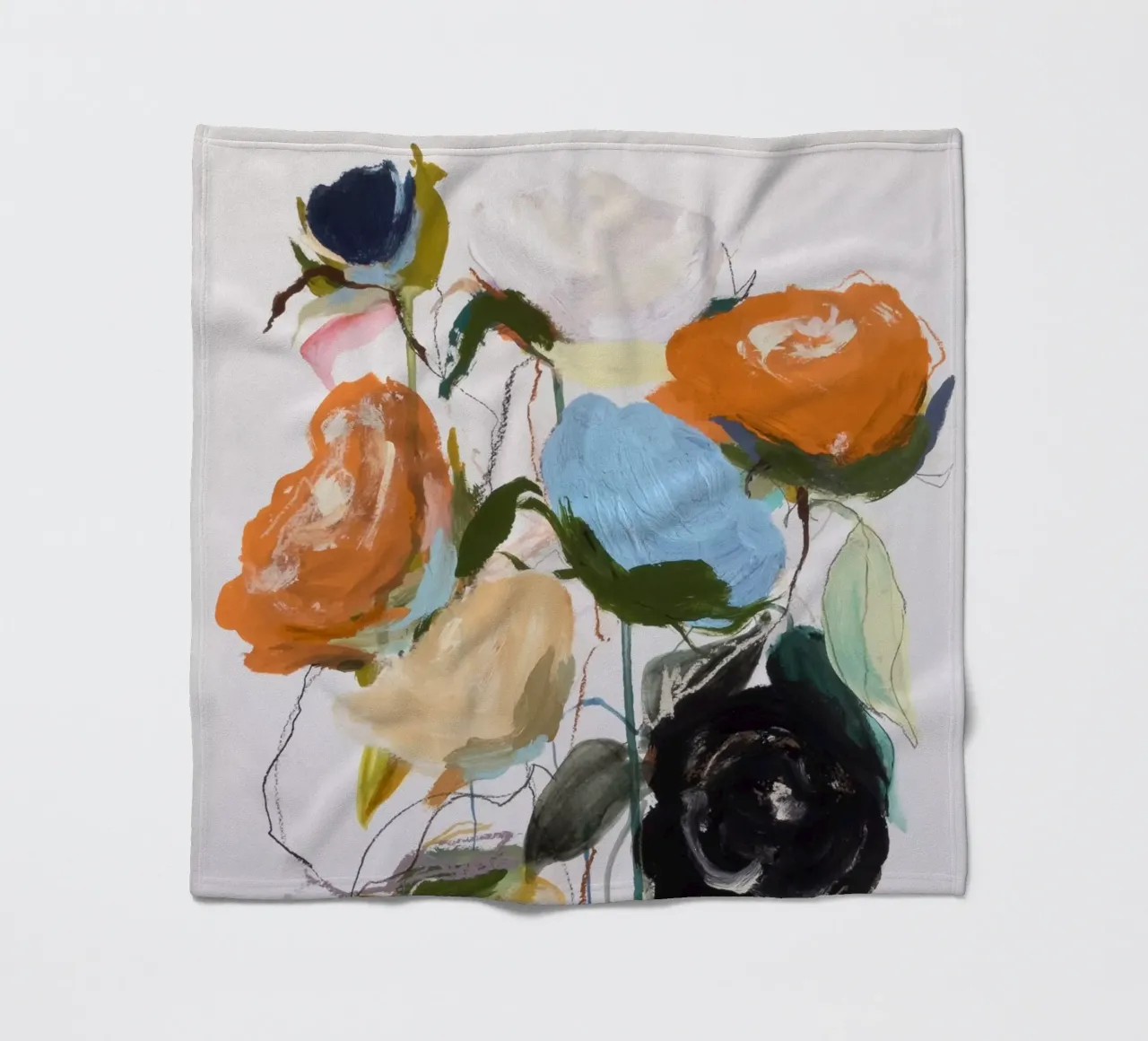 Bloom Series - No Wind coperta in pile da Leigh Viner