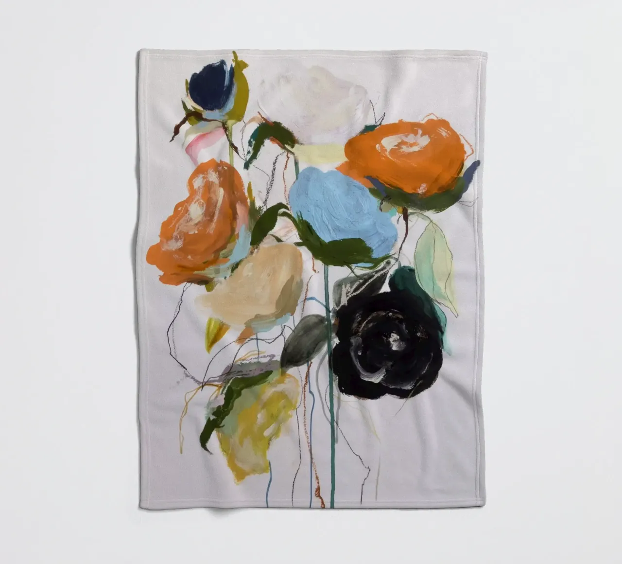 Bloom Series - No Wind coperta in pile da Leigh Viner