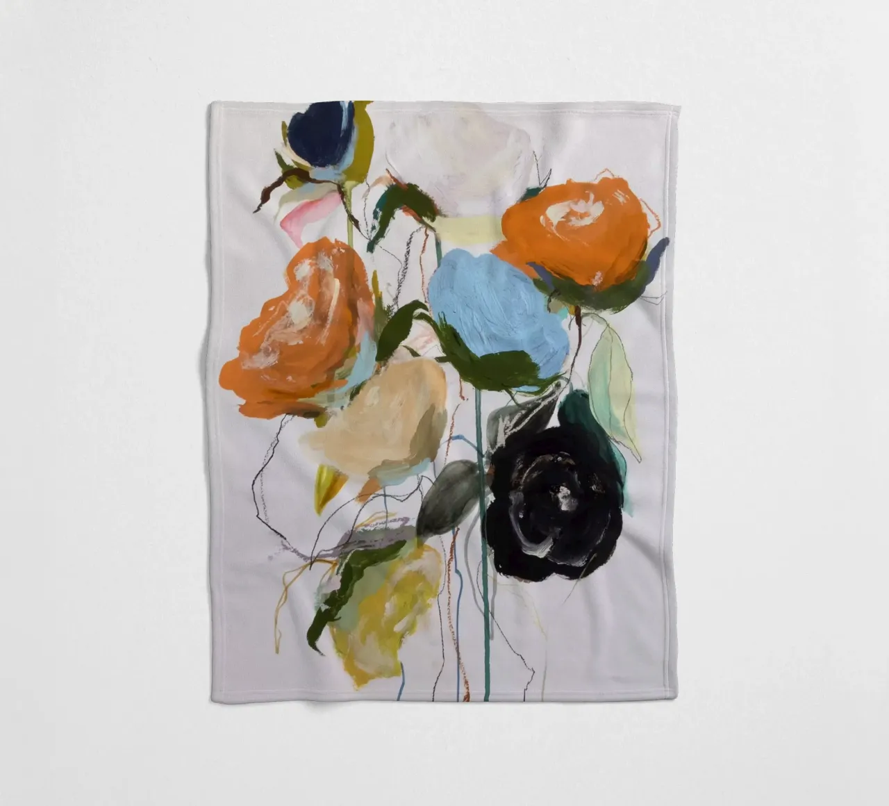 Bloom Series - No Wind coperta in pile da Leigh Viner