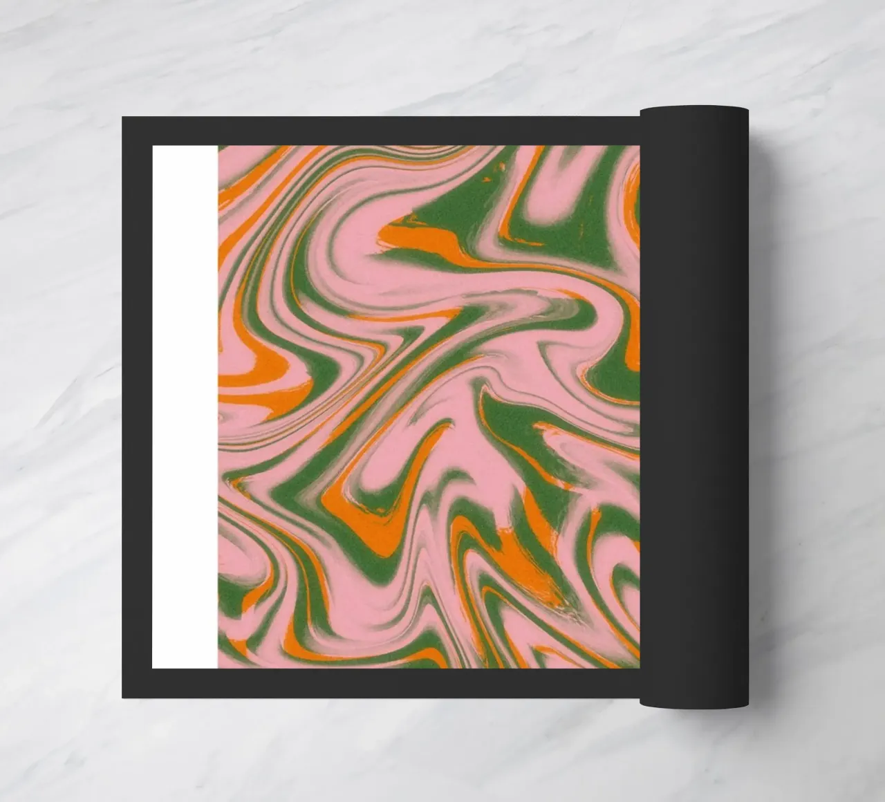 Taurus Abstract - Earthy Psychedelic Zodiac Print (en anglais) paillasson de NorwesClub