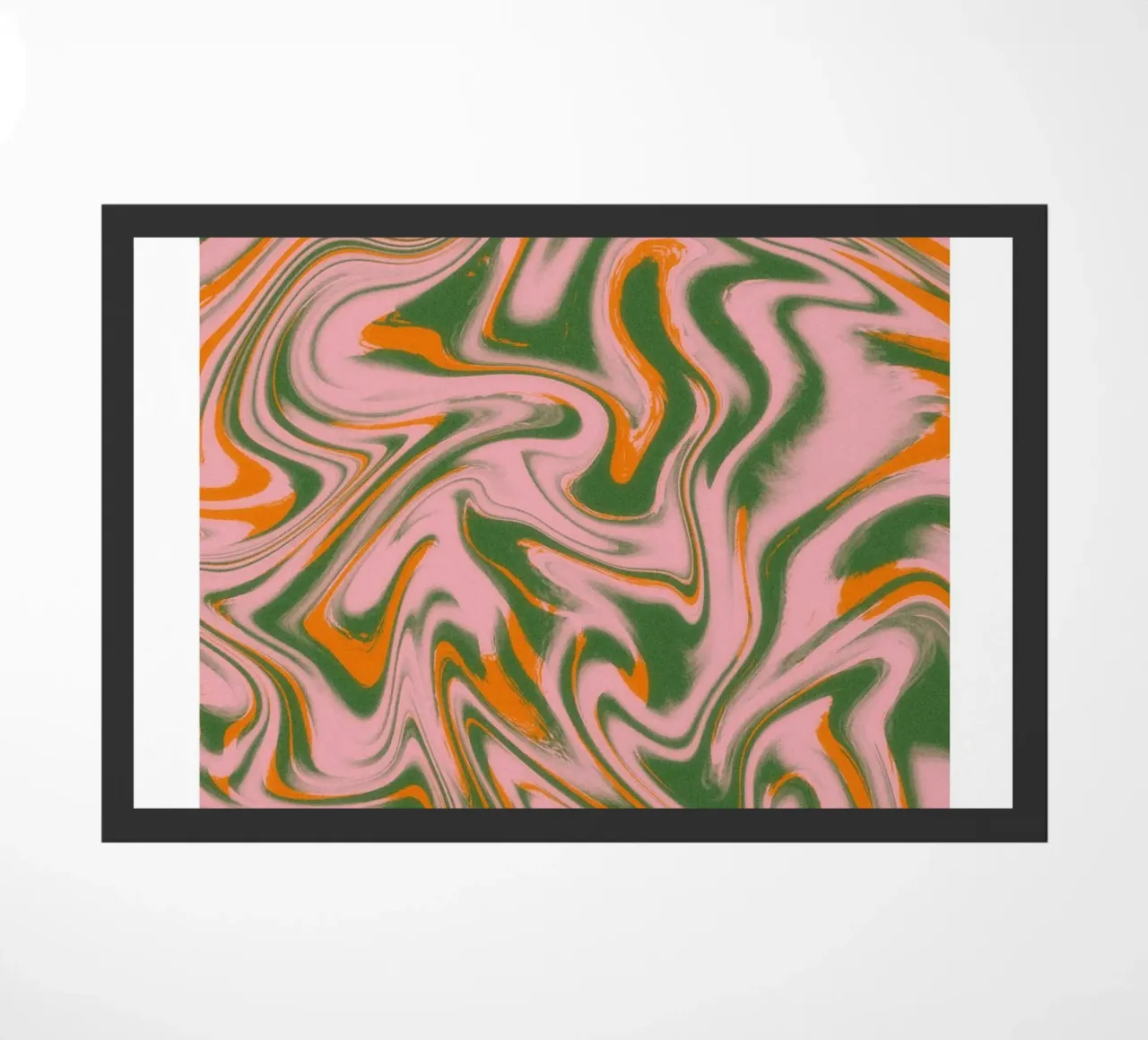 Taurus Abstract - Earthy Psychedelic Zodiac Print (en anglais) paillasson de NorwesClub