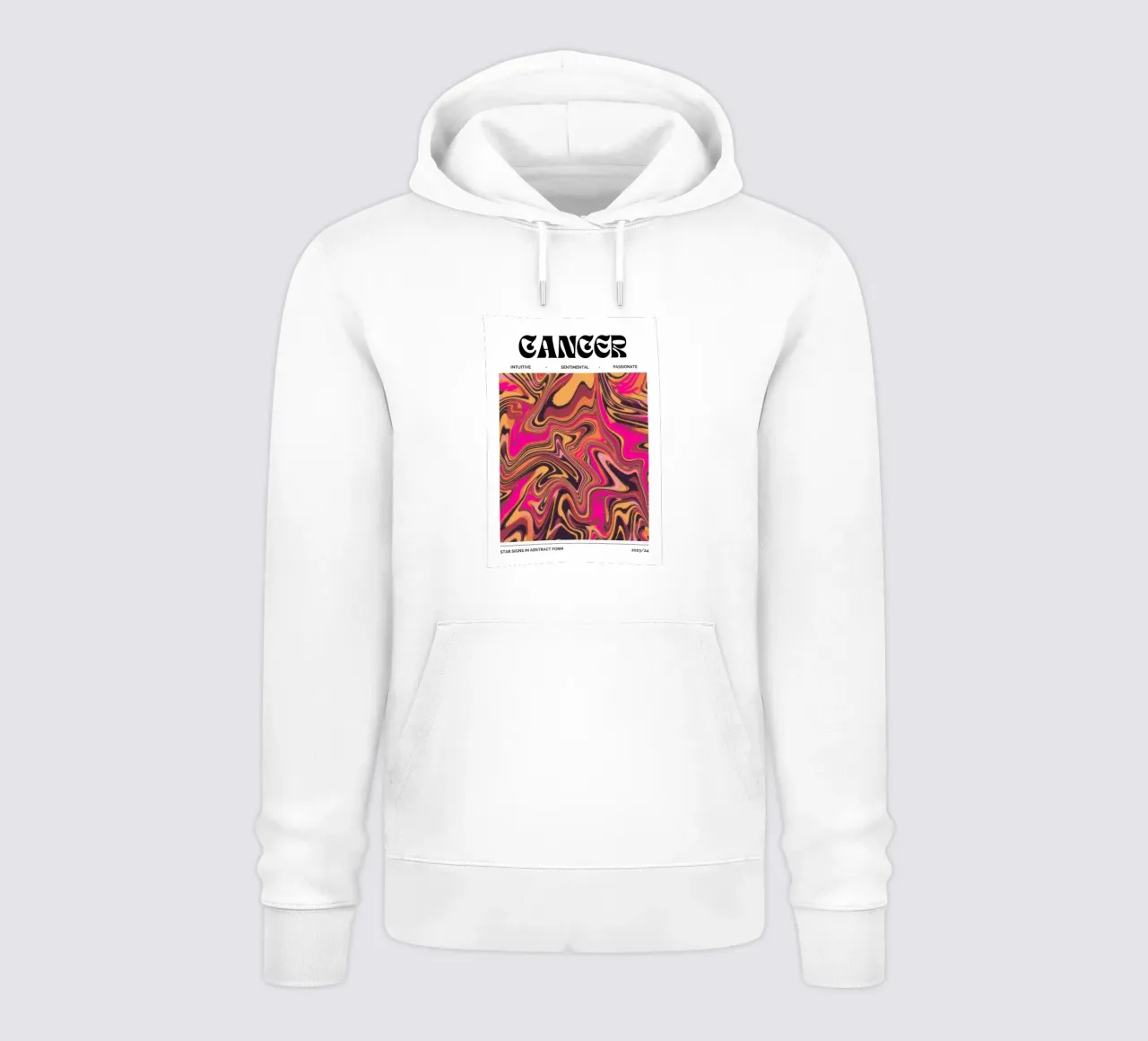 Cancer Abstract - Emotional Psychedelic Zodiac Print hoodie by NorwesClub