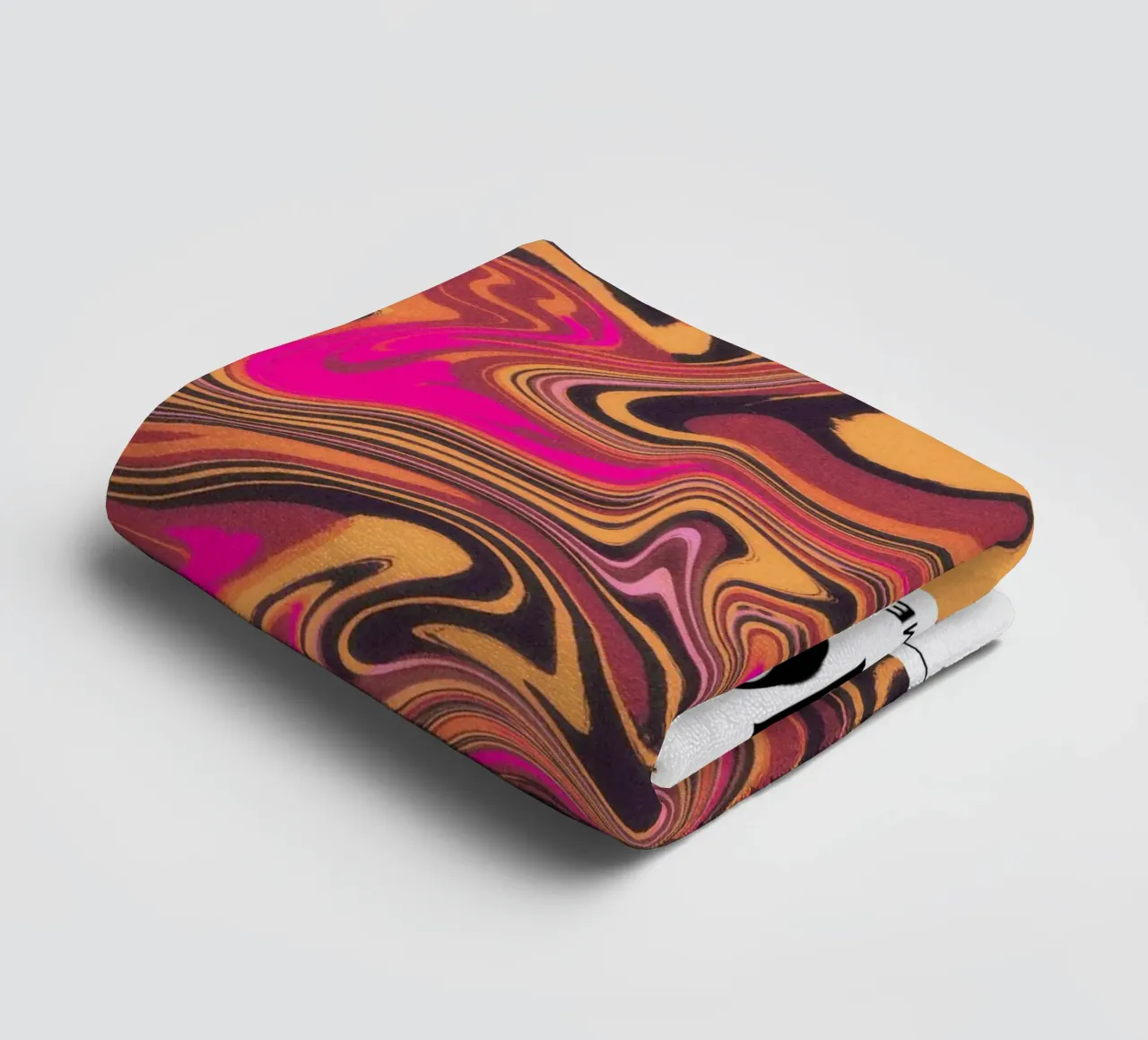 Cancer Abstract - Emotional Psychedelic Zodiac Print towel by NorwesClub