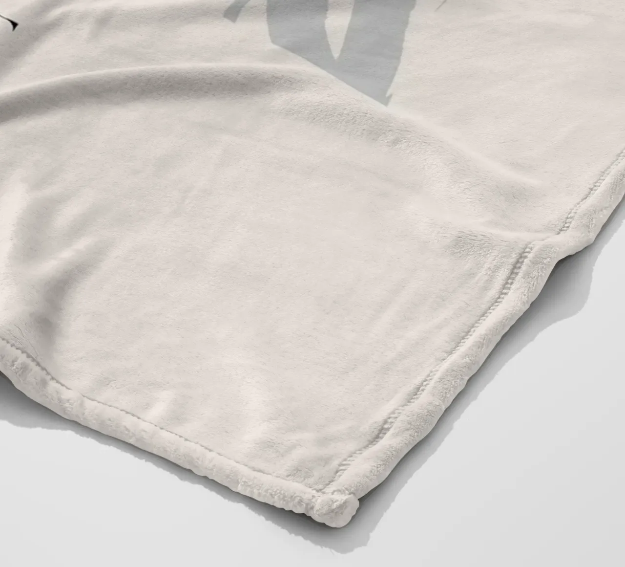 GRATITUDE Abstract - Subtle Wave Definition Print fleece blanket by NorwesClub