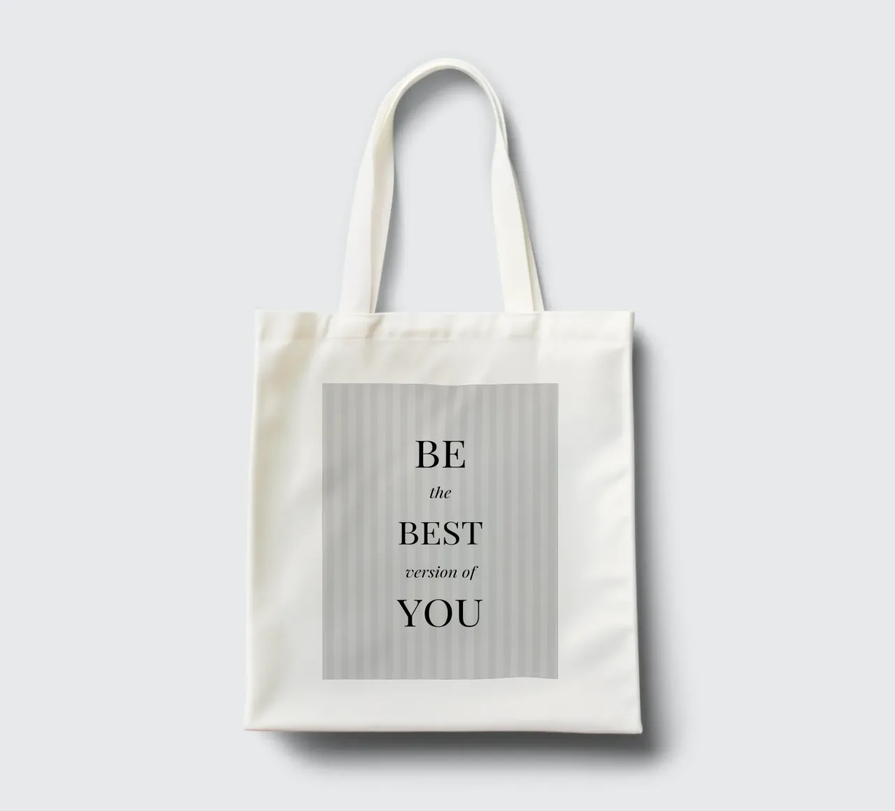 Sé la mejor versión de ti mismo - Inspirational Print tote bag de NorwesClub