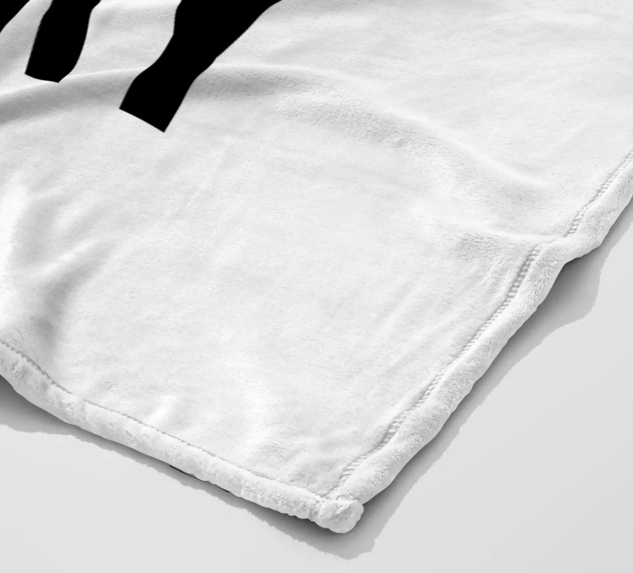 Do More Worry Less - Bold Minimalist Typography Print fleece blanket by NorwesClub