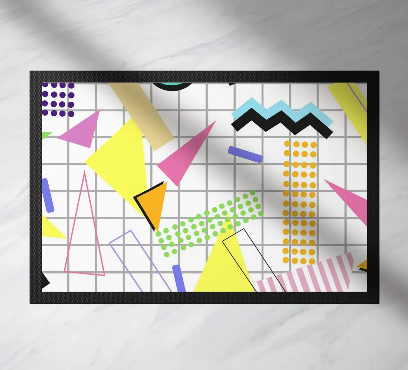 90's background 2 doormat by gulsengunel