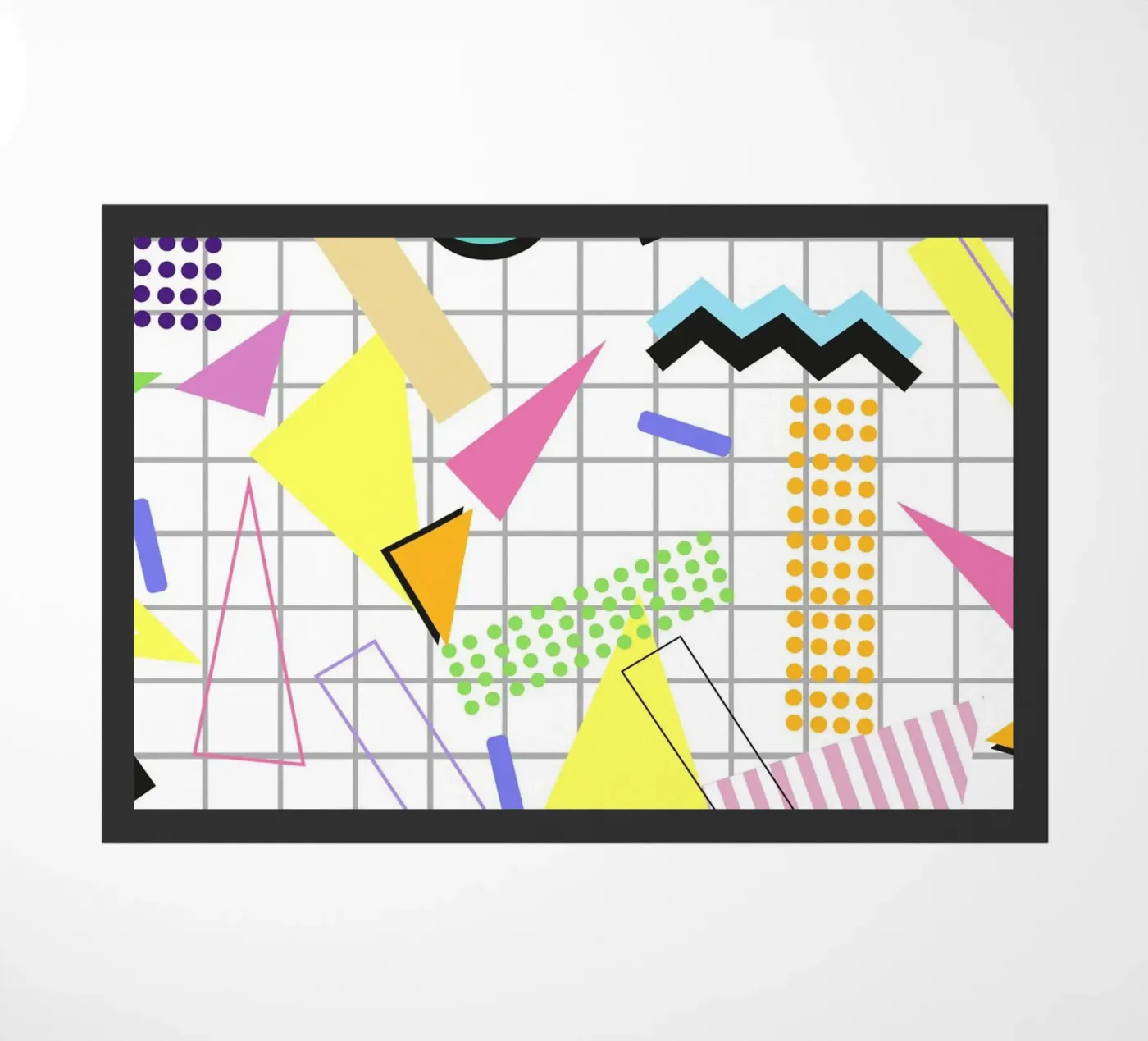 90's background 2 doormat by gulsengunel