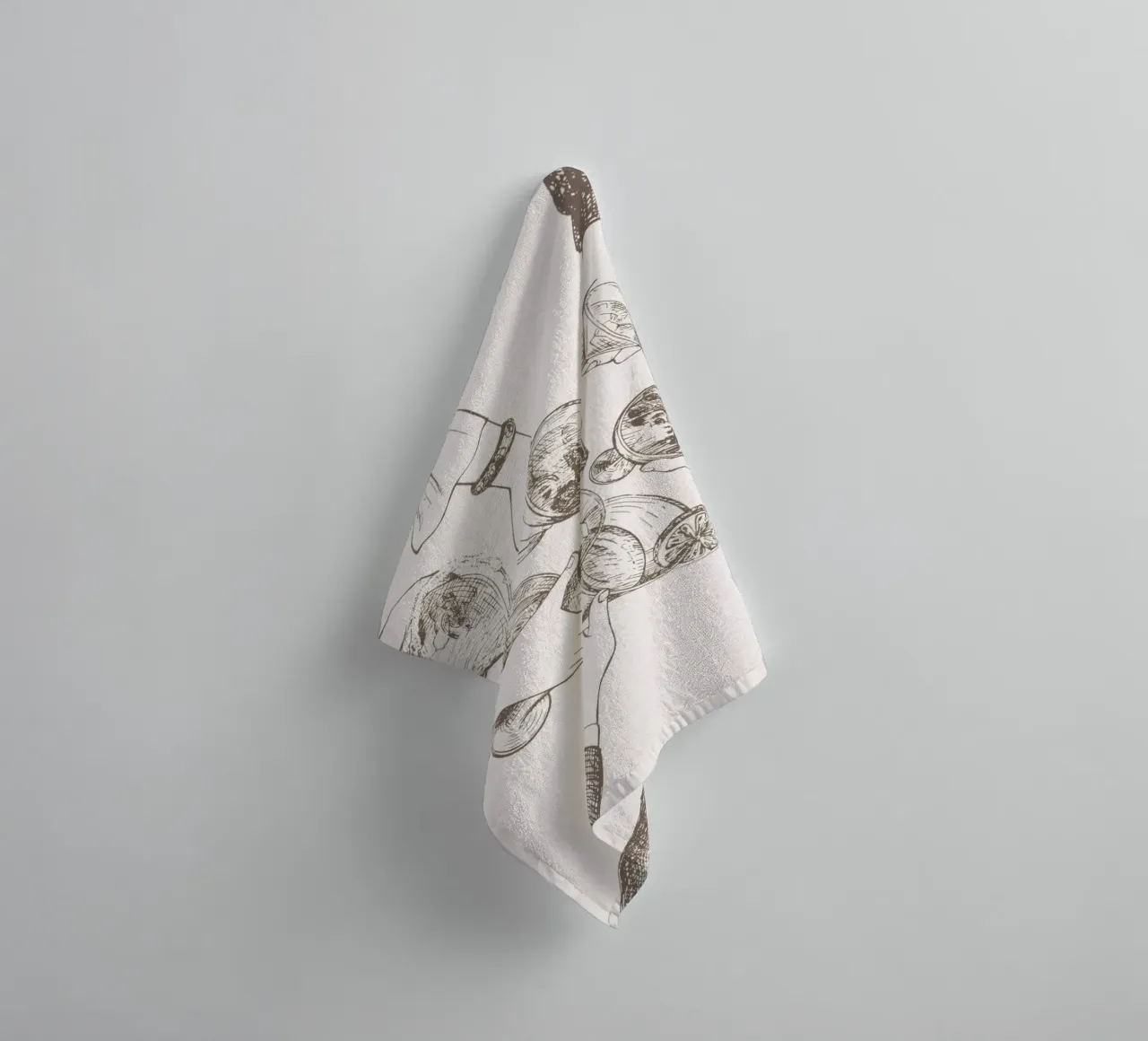 Cheers Sketch Art Print - Cocktail Party Celebration Wall A towel by NorwesClub