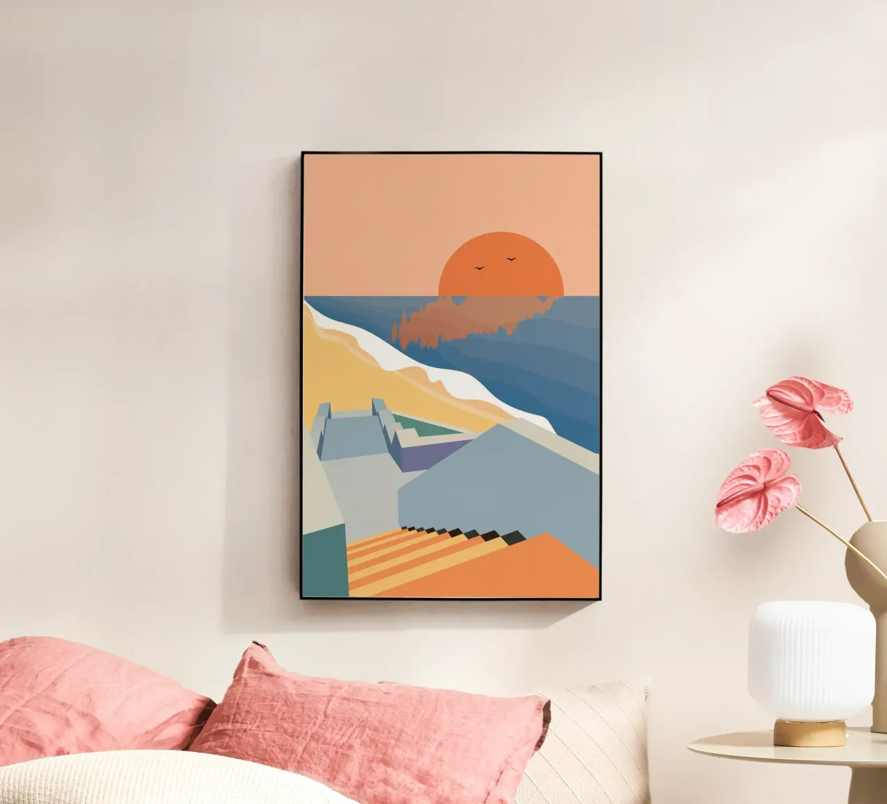 Scale sulla spiaggia plexiglass da pierosvisuals