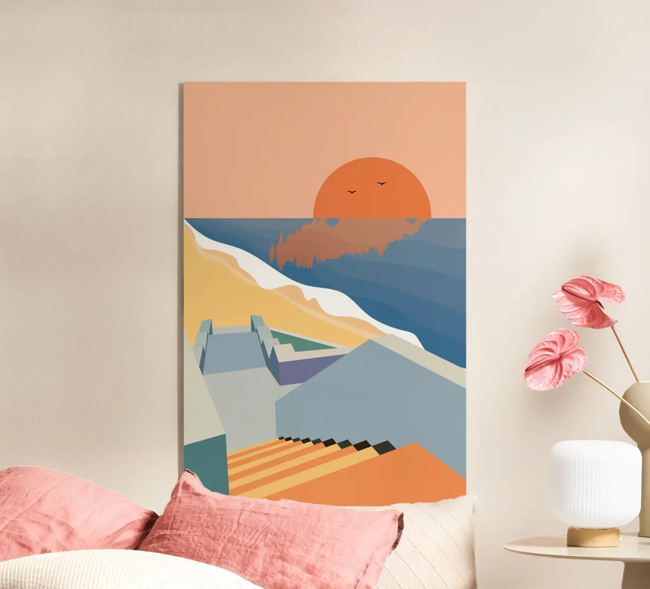 Scale sulla spiaggia plexiglass da pierosvisuals