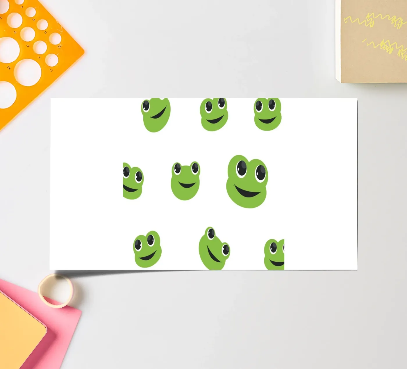 Cute frog sticker sheet by gulsengunel