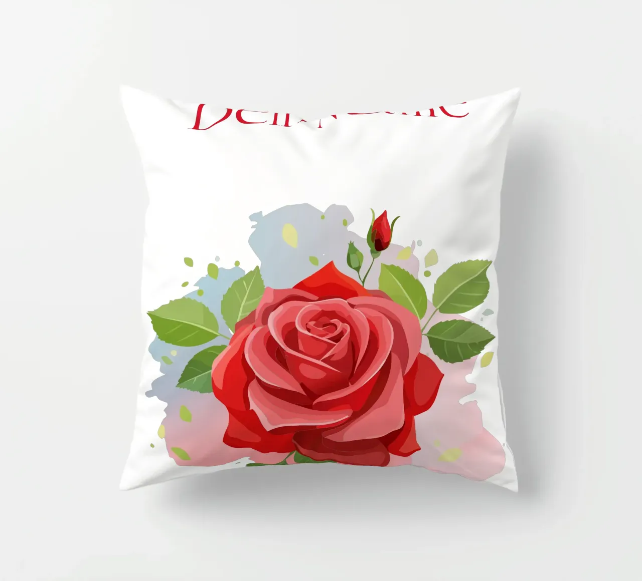 Fiore di nascita - Rosa di giugno cuscino da Geburtsblume