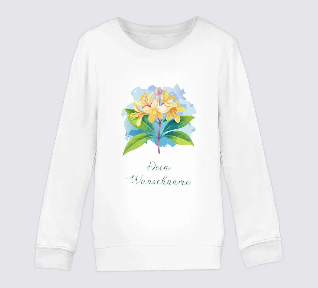 Fiore di nascita - Caprifoglio di giugno felpa bambino da Geburtsblume