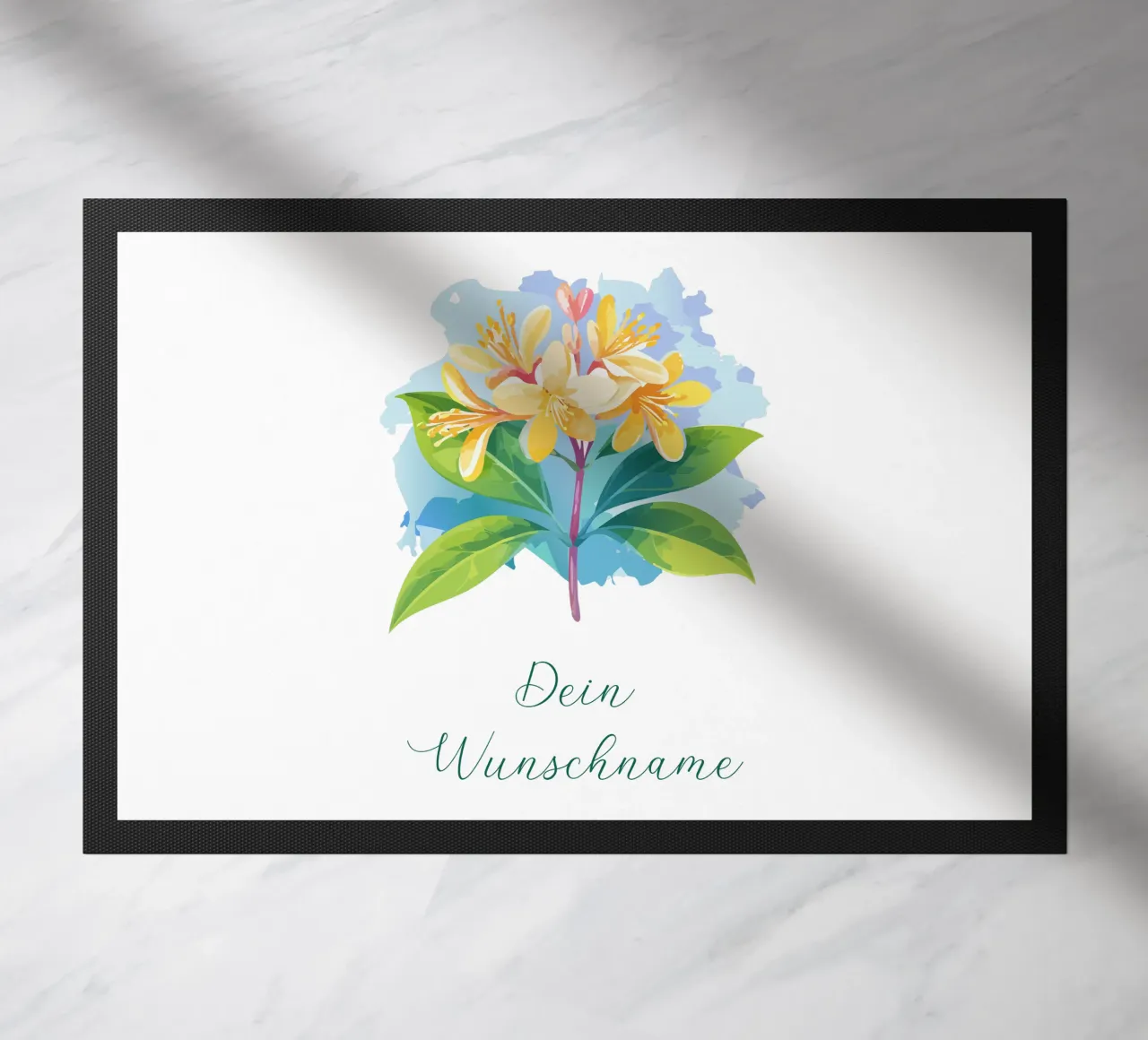 Fiore di nascita - Caprifoglio di giugno zerbino da Geburtsblume