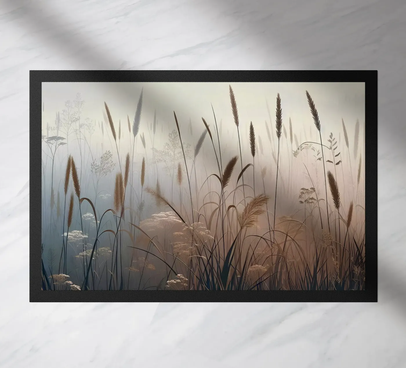 Weidegrassen deurmat van Digital Naive