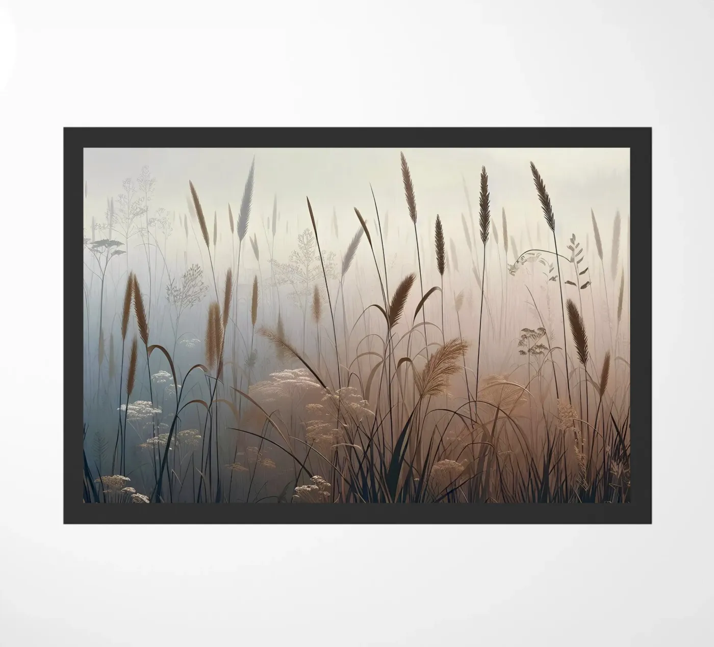 Weidegrassen deurmat van Digital Naive