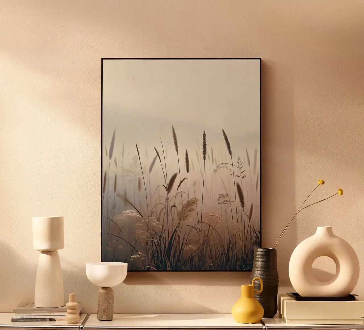 Meadow grasses acrylic glass by Digital Naive