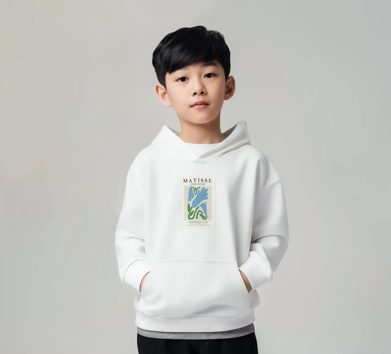 forme semplificate pubblicità felpa bambino con cappuccio da gudikan store