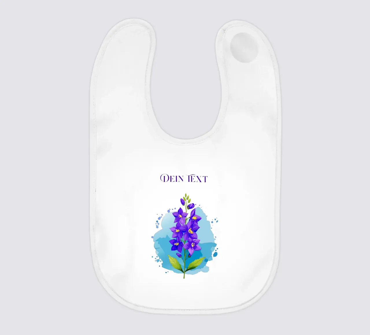 Fiore di nascita - Delphinium di luglio bavaglino da Geburtsblume