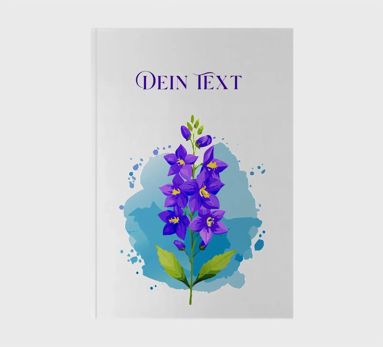 Fiore di nascita - Delphinium di luglio diario da Geburtsblume
