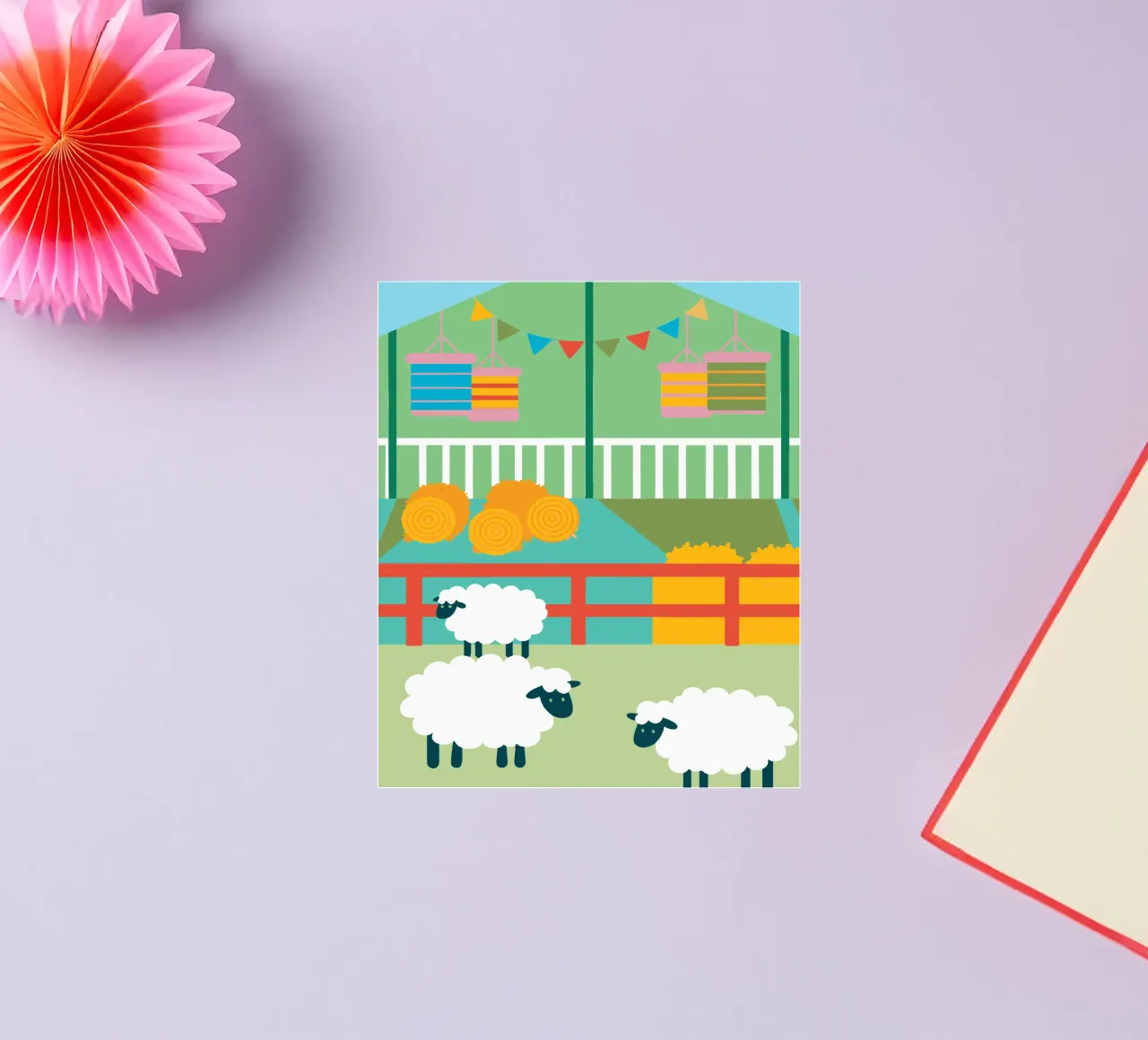 Sheep Farming sticker by CUTE ANIMALS