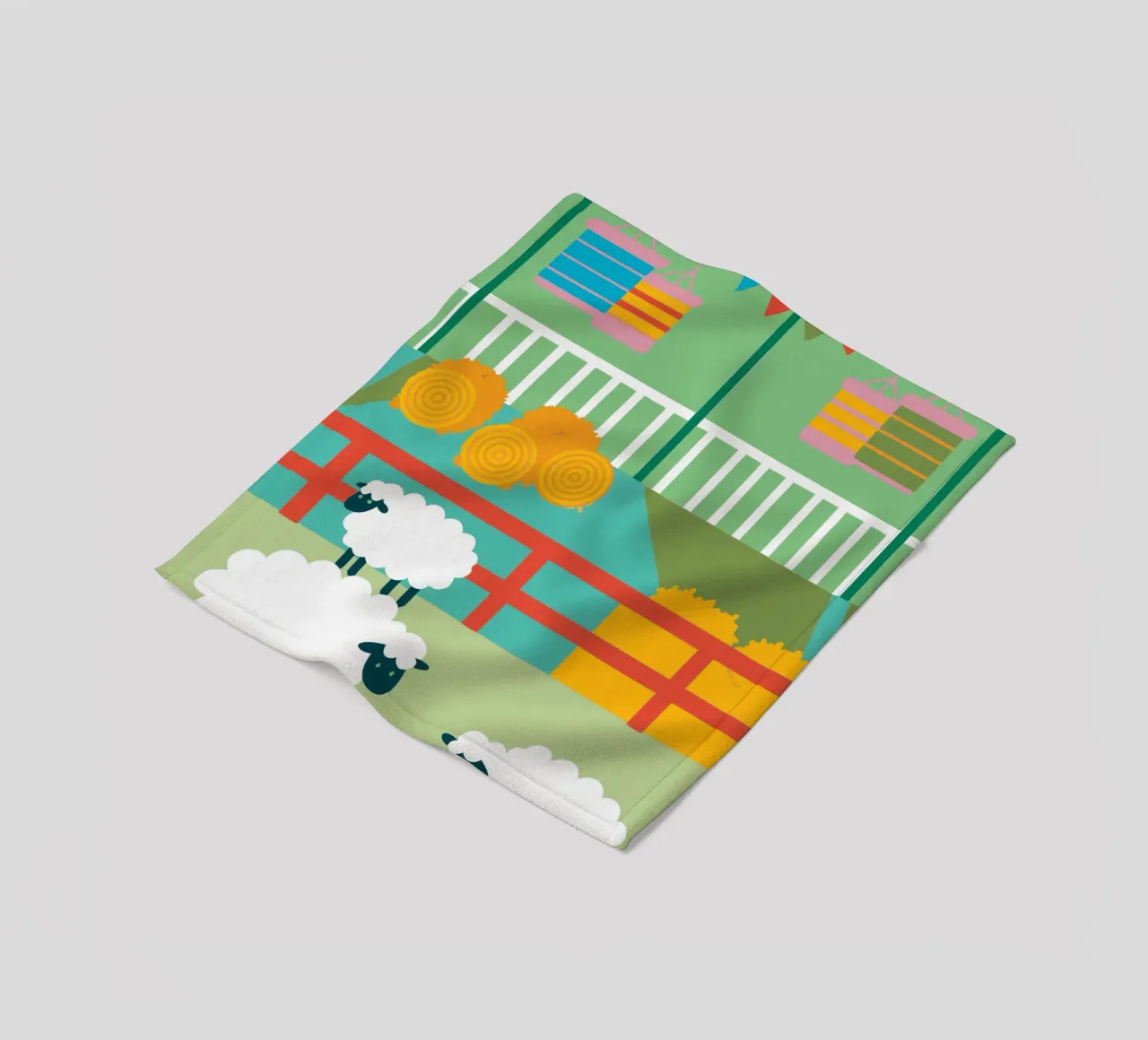 Allevamento di pecore coperta in pile da CUTE ANIMALS